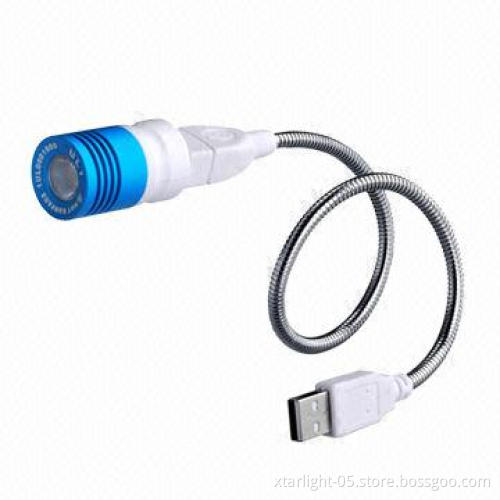 Multiple use mini USB LED flashlight with CREE LED and good quality